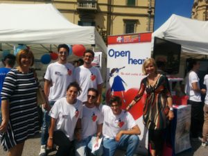 Il Provveditore agli studi della Provincia di Livorno, Dott.ssa Anna Pezzati, alle competizioni Regionali con il Team